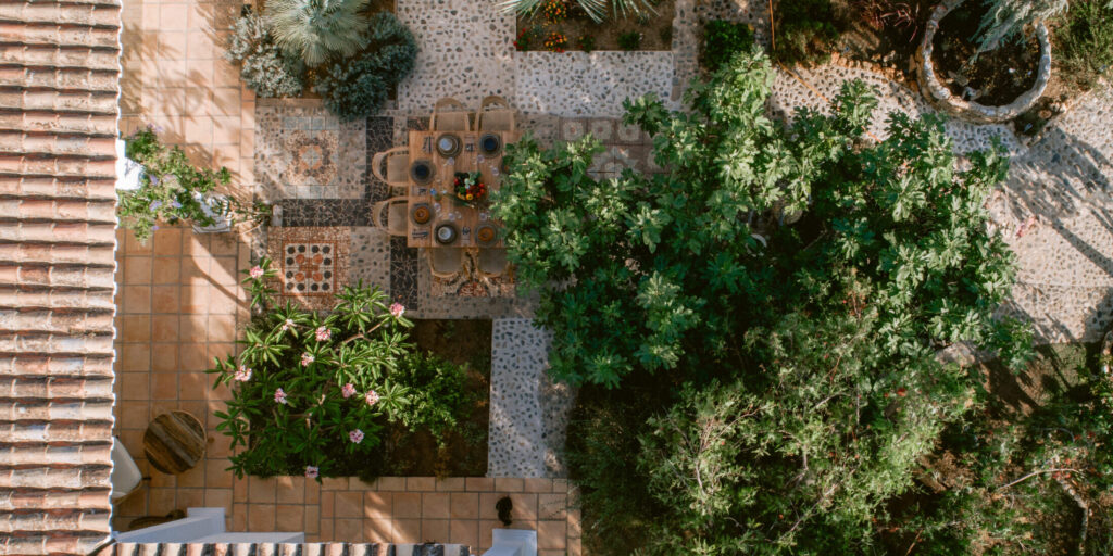 Mediterranean Garden in the Andalusian Hills
